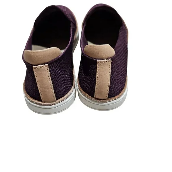 UGG Womens Slip-On Sneakers Size 7 Purple Knit Casual Shoes Loafer Summer Casual - Picture 4 of 12